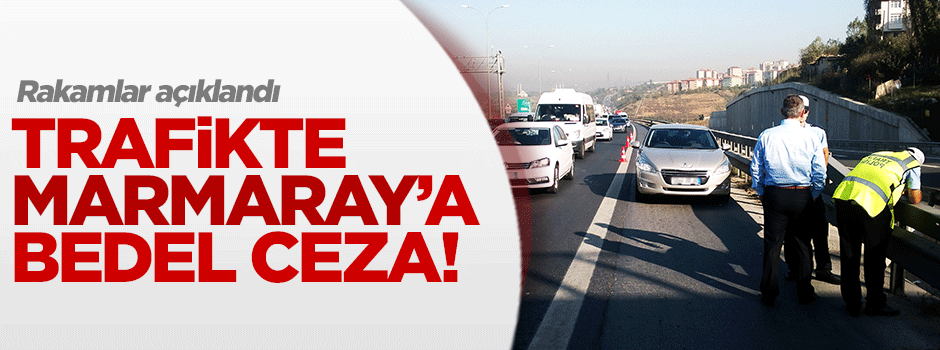 Trafikte 10 yılda 13 milyar TL ceza kesildi