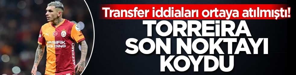 Transfer iddiaları ortaya atılmıştı! Torreira son noktayı koydu