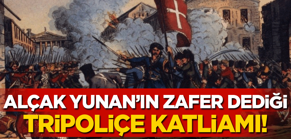 Tripoliçe katliamı! Alçak Yunan: Derin okyanus dalgasında boğulsun her Türk tohumu