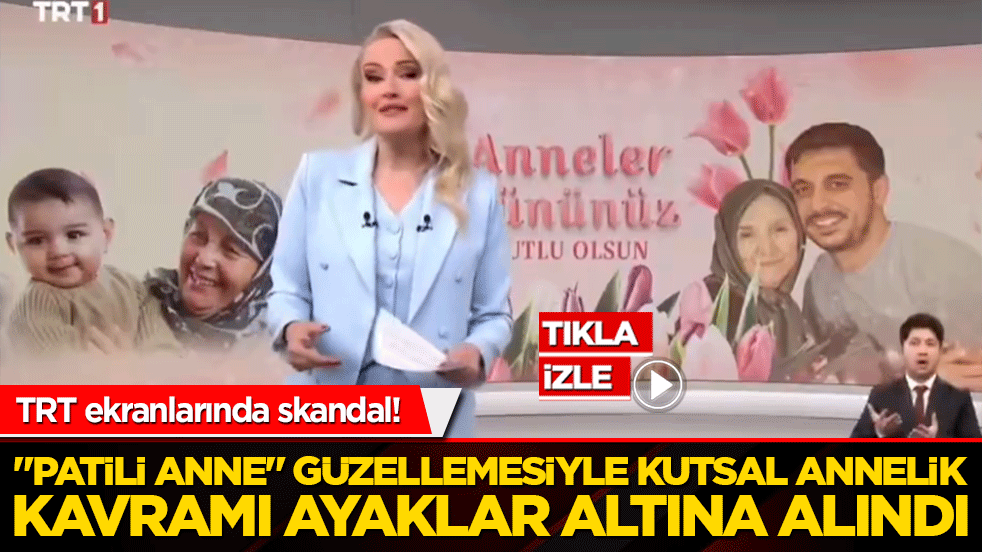 TRT ekranlarında skandal! 