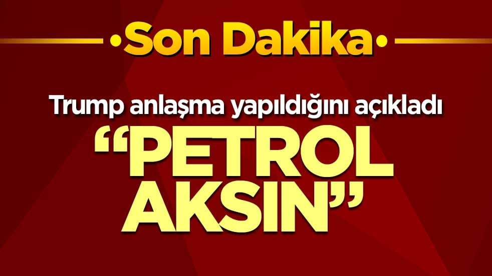 Trump anlaşmanın yapıldığını açıkladı! Hürmüz açıldı!