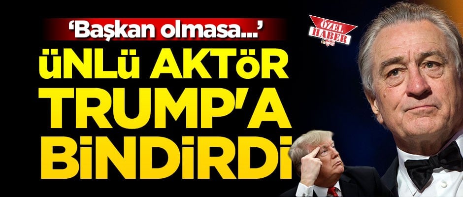 "Trump Başkan olmasa kelepçelenirdi!.." Ünlü aktör Trump'a bindirdi