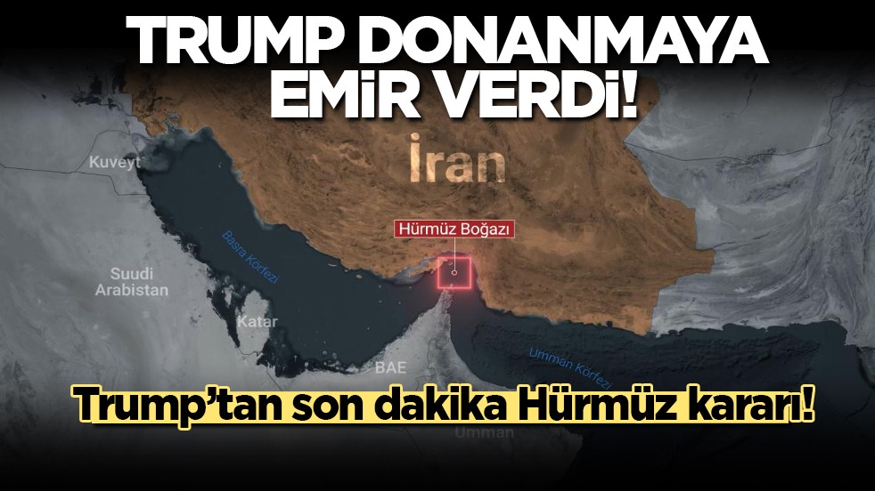 Trump: Gerekirse Hürmüz Boğazı'ndaki tankerlere refakat edeceğiz