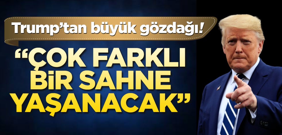 Trump göstericileri tehdit etti