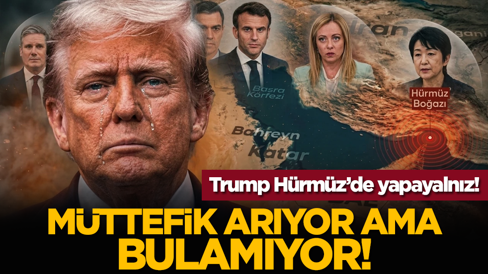 Trump Hürmüz’de yapayalnız! Müttefik arıyor ama bulamıyor!