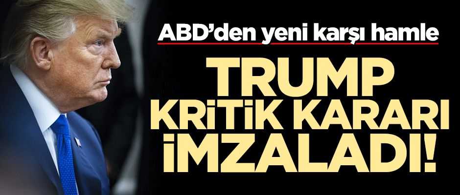 Trump imzaladı! Venezuela'nın ABD'deki tüm mal varlığı donduruldu