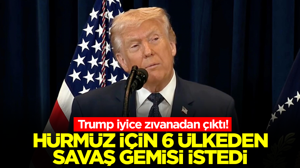 Trump iyice zıvanadan çıktı! Hürmüz Boğazı için 6 ülkeden savaş gemisi istedi