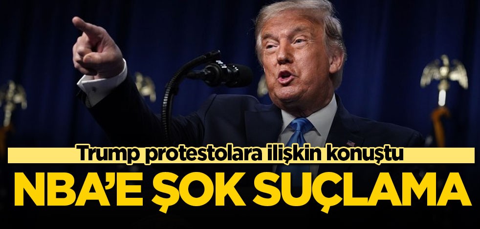 Trump NBA'e savaş açtı: Siyasi bir örgüt oldular