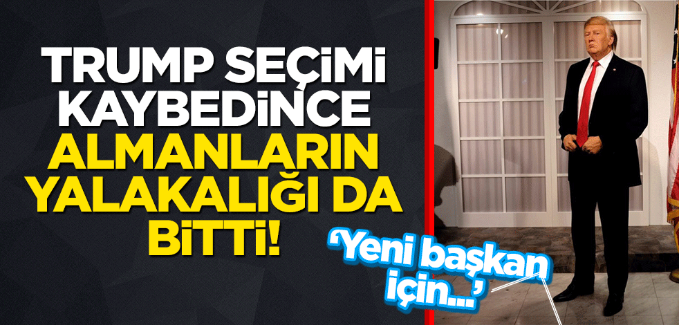 Trump seçimi kaybedince Almanların yalakalığı da bitti! "Yeni başkan için..."