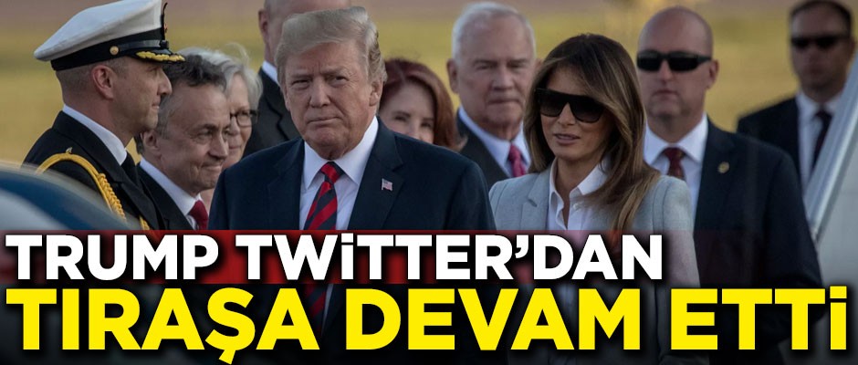 Trump Twitter'dan bombaladı! O ismi hedef aldı