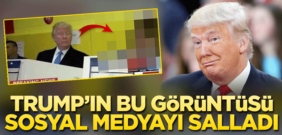 Trump ve eşinin bu görüntüsü sosyal medyaya damga vurdu!