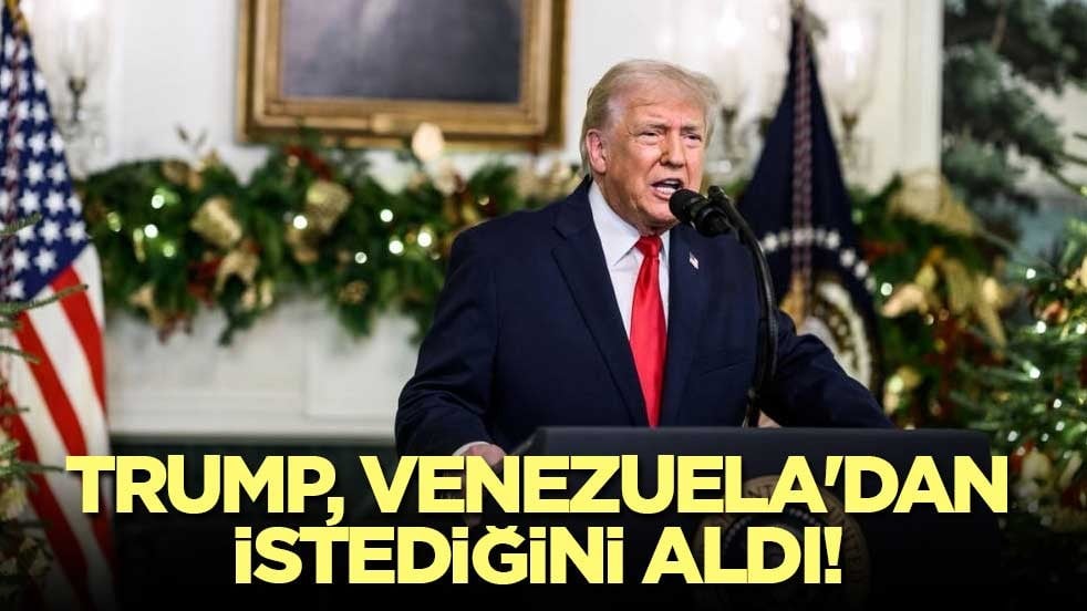 Trump, Venezuela'dan istediğini aldı!