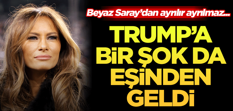 Trump’a bir şok da eşinden geldi! Eski başdanışmandan bomba iddialar