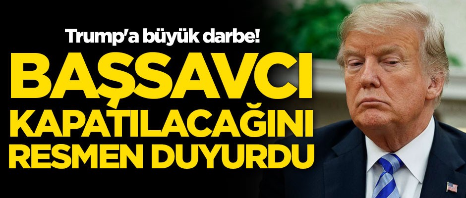 Trump'a büyük darbe! Yasa dışı iş birliği sebebiyle kapatılıyor