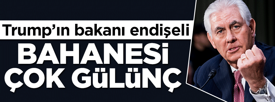 Trump'ın bakanı endişeli! Gölge düşürüyormuş