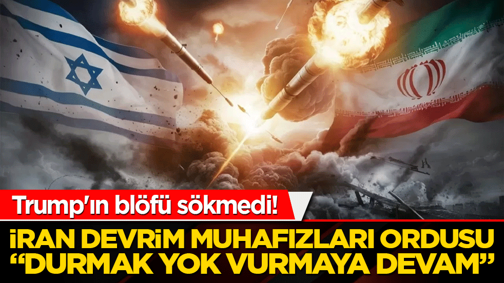 Trump'ın blöfü sökmedi! Durmak yok vurmaya devam...