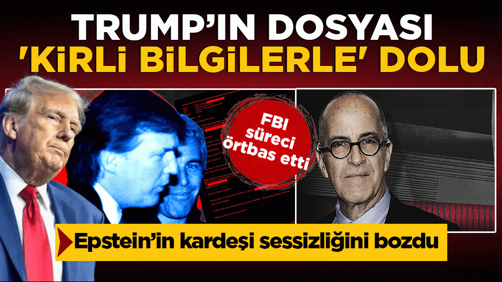 Trump’ın dosyası ‘kirli bilgilerle’ dolu! Epstein’in kardeşi sessizliğini bozdu: FBI süreci örtbas etti