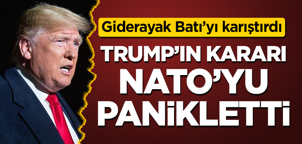 Trump'ın giderayak ABD ordusu için verdiği karar NATO'yu panikletti