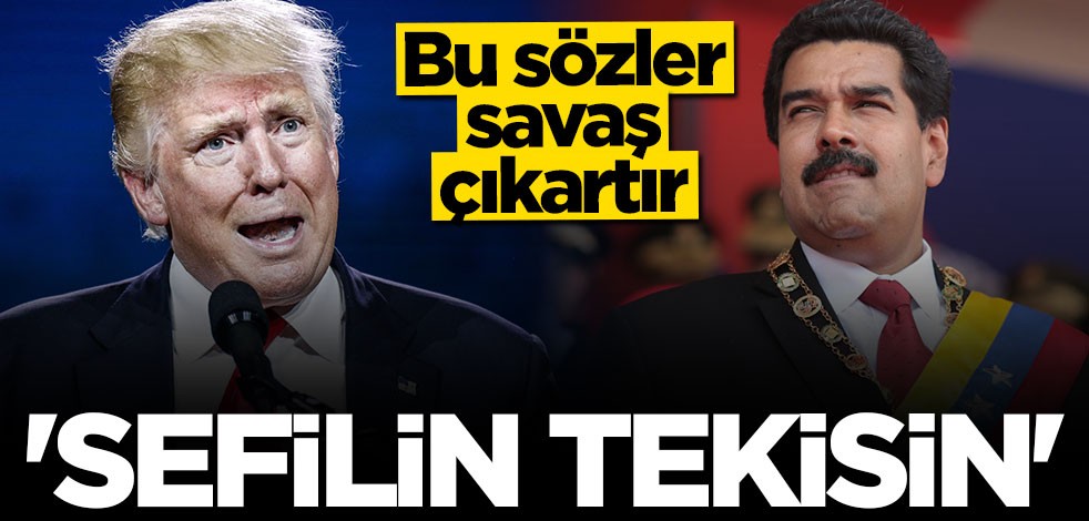 Trump'ın hamlesine ateş püskürdü: Bağnaz, bayağı, sefil...