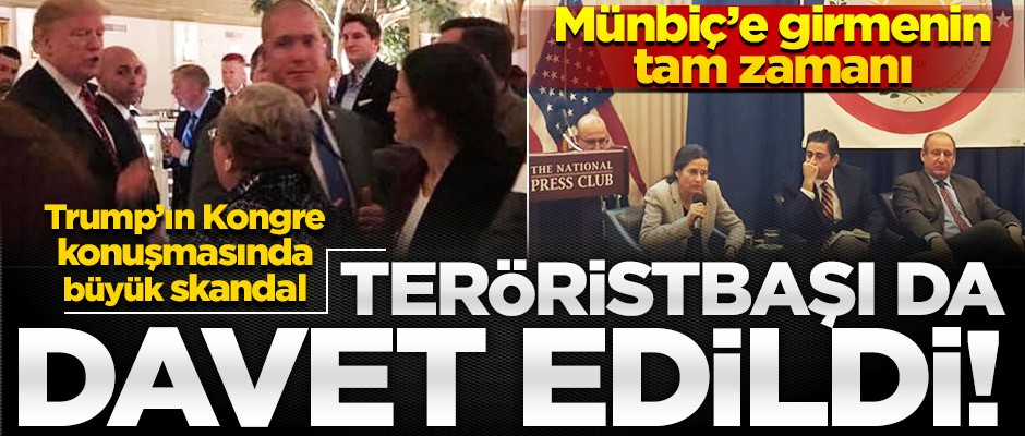 Trump'ın Kongre konuşmasında skandal! Teröristbaşı da davet edildi