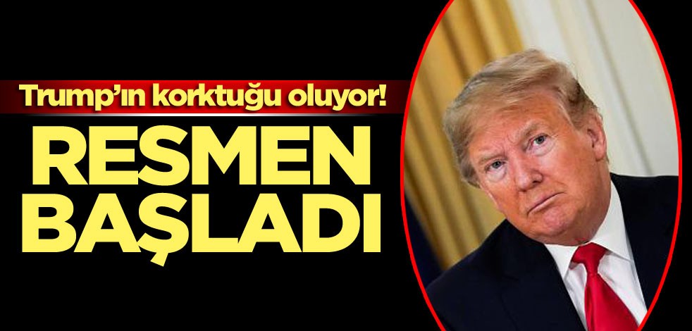 Trump’ın korktuğu oluyor! Yargılama resmen başladı