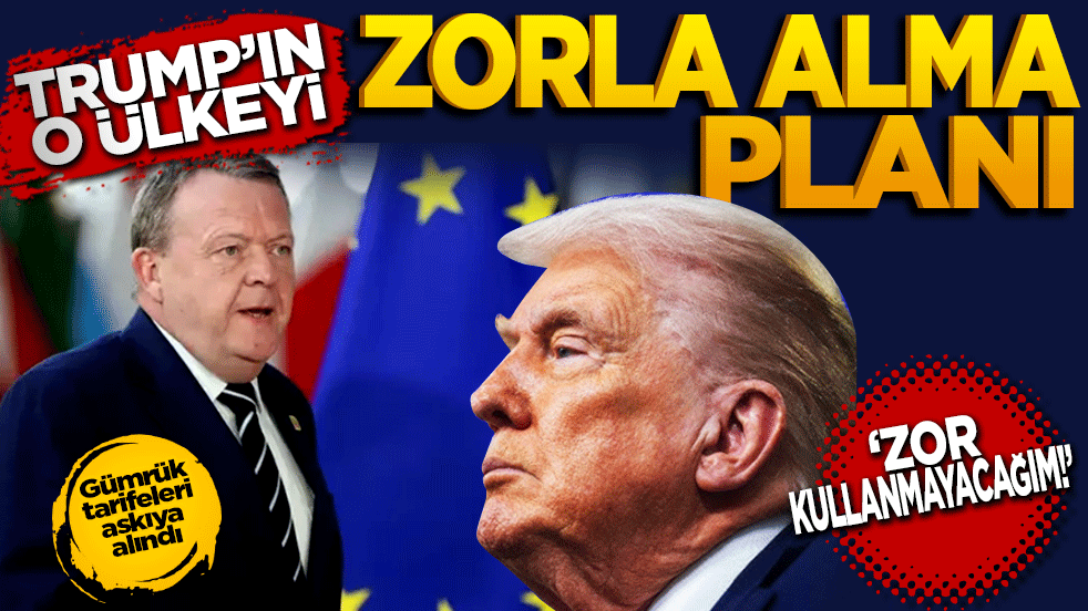 Trump’ın o ülkeyi zorla alma planı! Güç kullanmayacağım