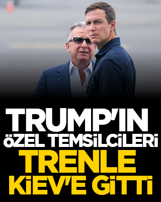 Trump'ın Özel Temsilcileri trenle Kiev'e gitti