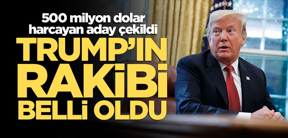 Trump'ın rakibi Biden oldu