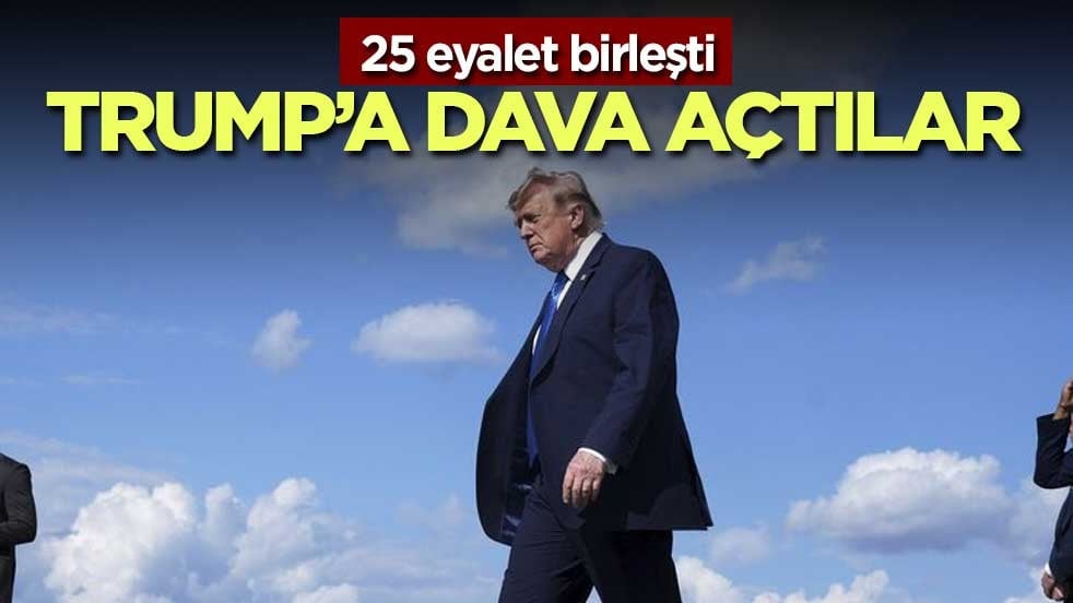 Trump’ın yeni gümrük tarifelerine 25 eyaletten ortak dava