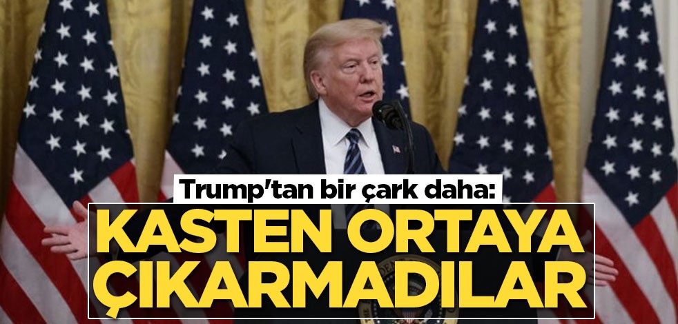 Trump'tan bir çark daha!