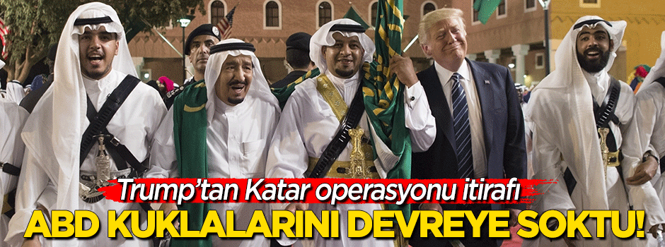 Trump'tan çarpıcı 'Katar operasyonu' itirafı!