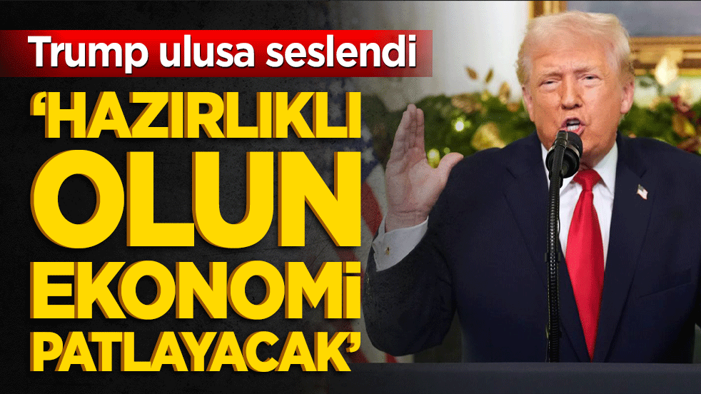 Trump’tan iddialı mesajlar geldi! Amerika için büyük ekonomik patlama vurgusu yaptı!