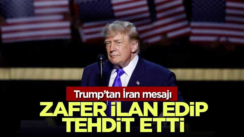 Trump’tan İran mesajı: Belki biraz daha ileri gidebiliriz