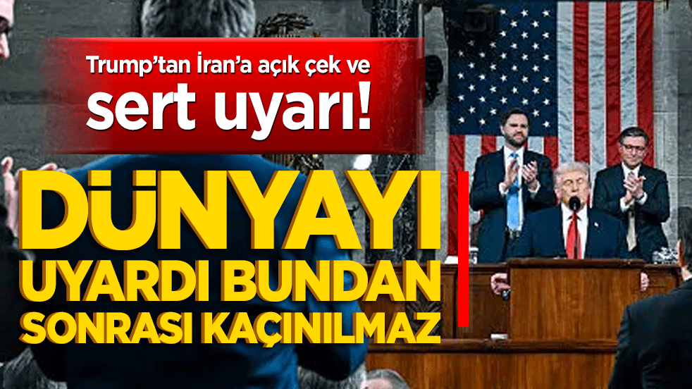 Trump’tan İran’a açık çek ve sert uyarı! Savaş çanları çalarken masadaki o kritik teklif ne?