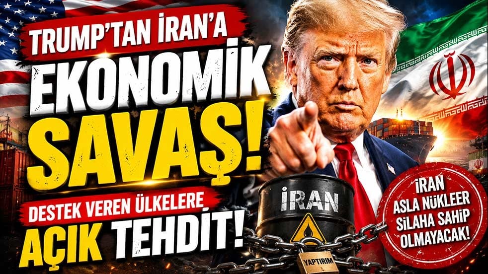Trump’tan İran’a karşı ‘ekonomik savaş’ ilanı: Destek veren ülkeleri de tehdit etti