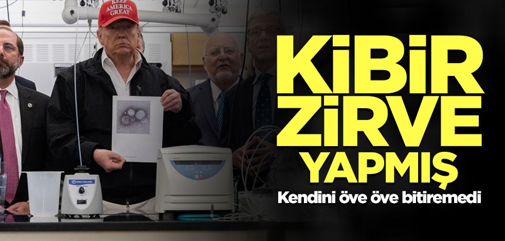 Trump'tan koronavirüs denetimi!
