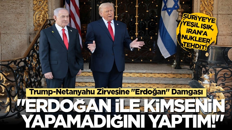 Trump'tan Netanyahu Zirvesinde 