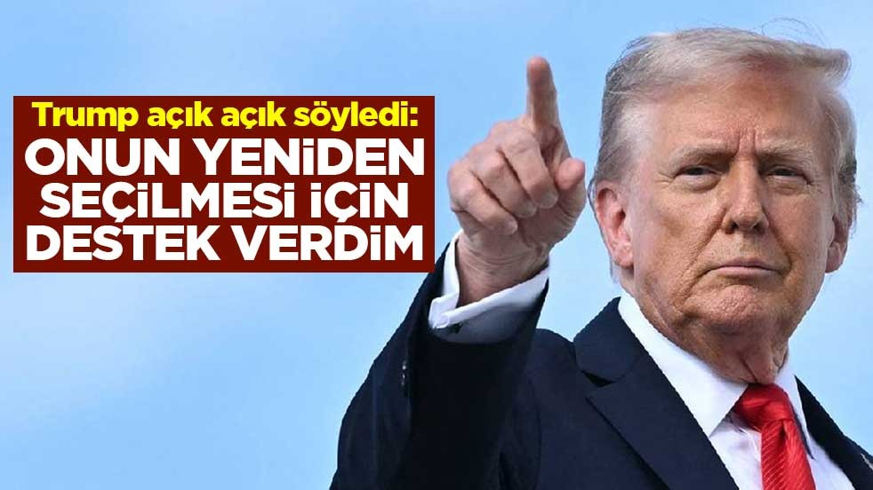 Trump'tan Paşinyan sözleri: Onun yeniden seçilmesi için destek verdim