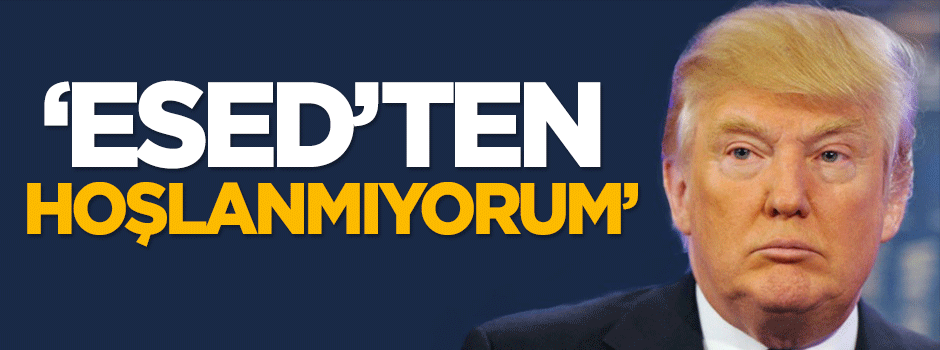 Trump'tan Suriye politikasına dair ilk ipucu