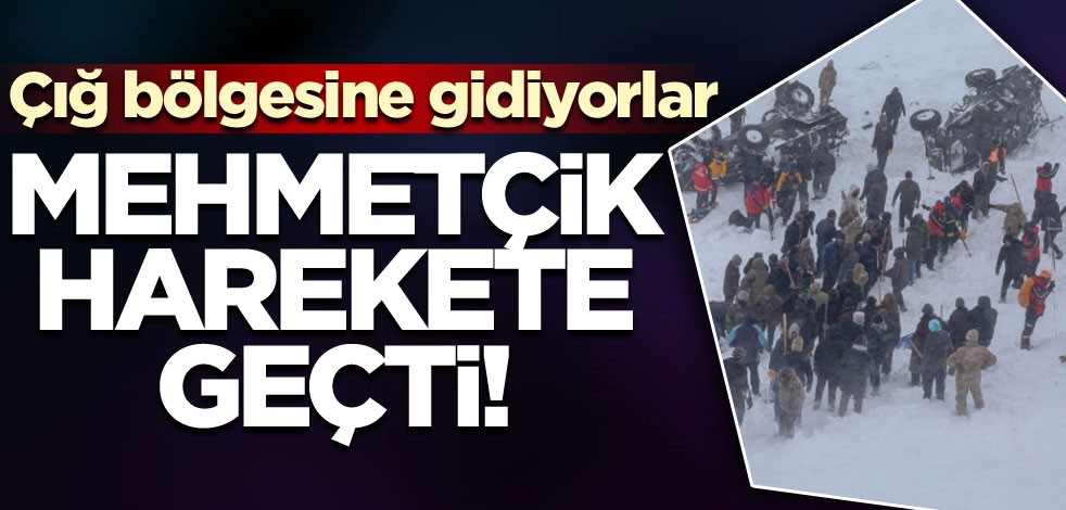 TSK harekete geçti! Çığ bölgesine gidiyorlar