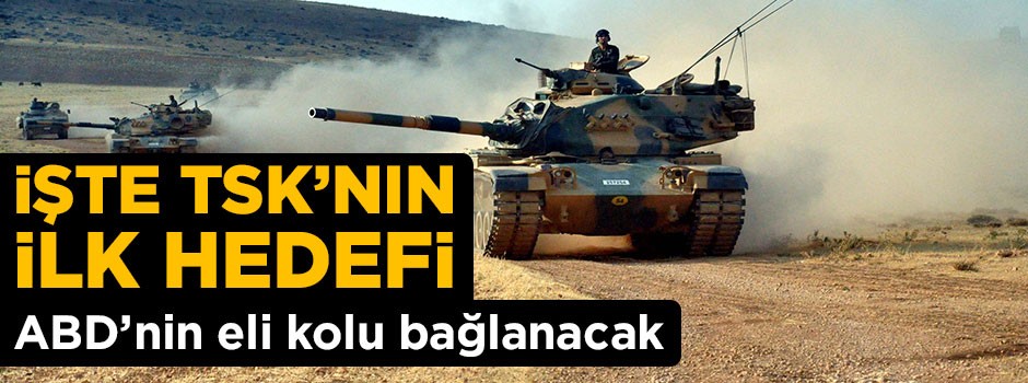 TSK hedefe kilitlendi! ABD'nin eli kolu bağlanacak