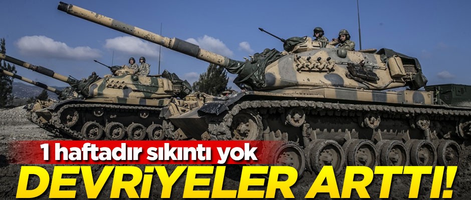 TSK İdlib'deki devriyeleri artırdı