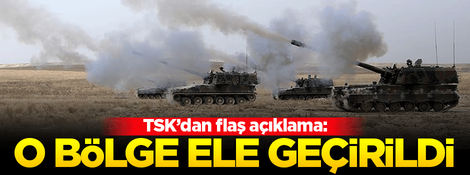 TSK: Kunduriyah terörist unsurlardan temizlendi