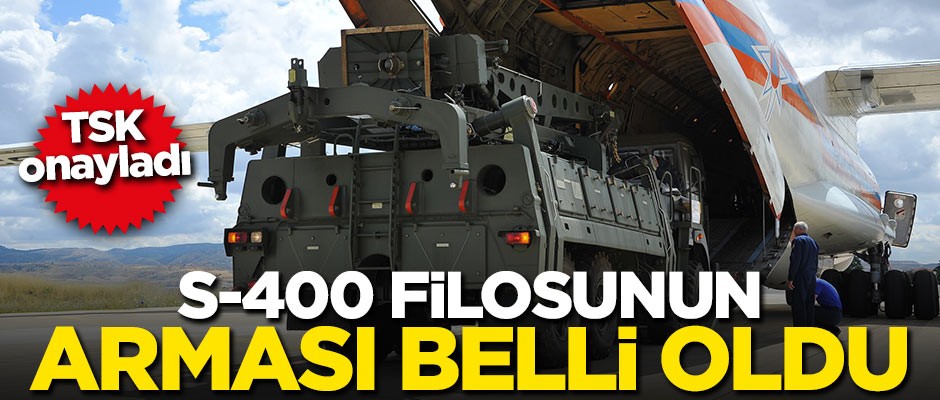 TSK onayladı! S-400 filosunun arması belli oldu