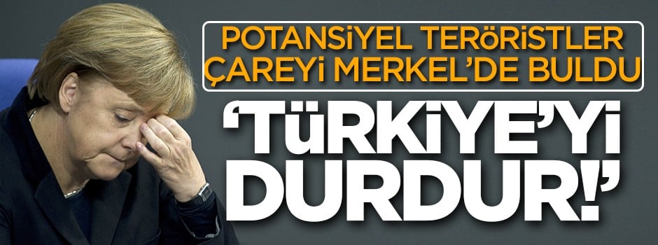 TSK, PKK'yı vurmasın diye Merkel'e yalvardılar! Aralarında 2 Türk de var