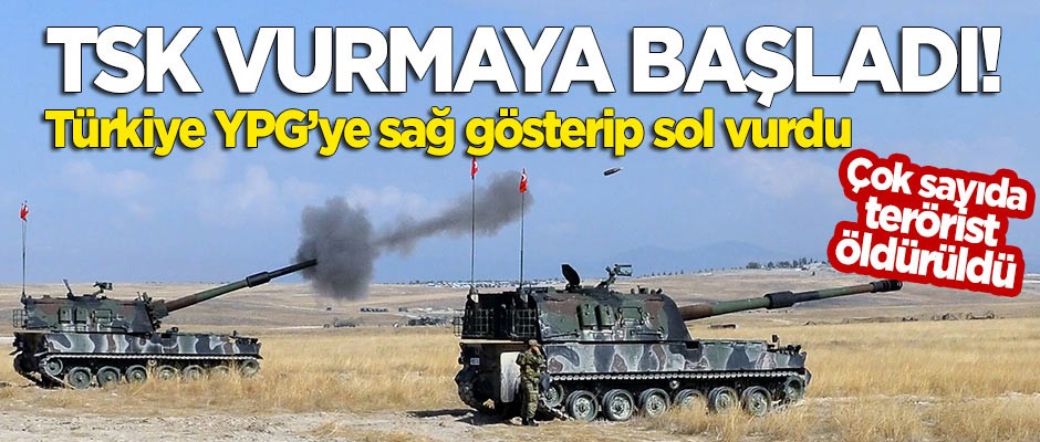 TSK Tel Rıfat'ı vuruyor! Çok sayıda terörist öldürüldü
