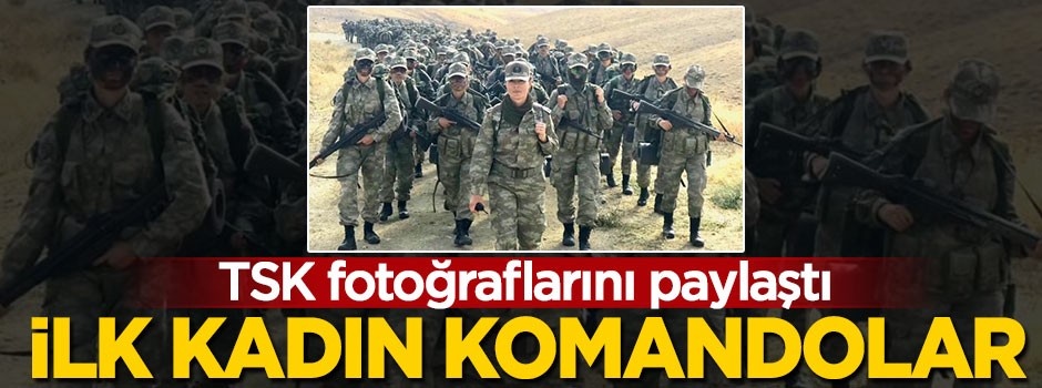 TSK'da bir ilk, fotoğrafları sosyal medyadan paylaşıldı