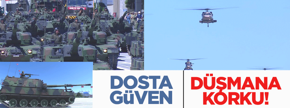 TSK'dan gövde gösterisi