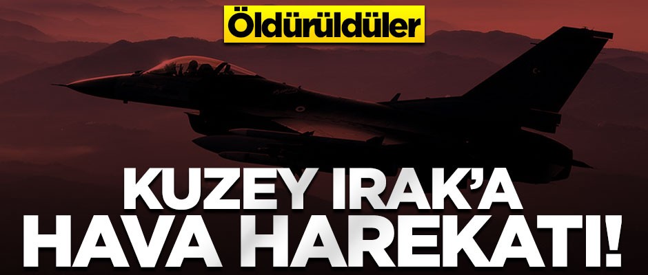 TSK'dan Kuzey Irak'a operasyon! 7 PKK'lı öldürüldü