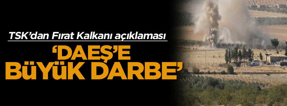TSK’dan son dakika açıklaması